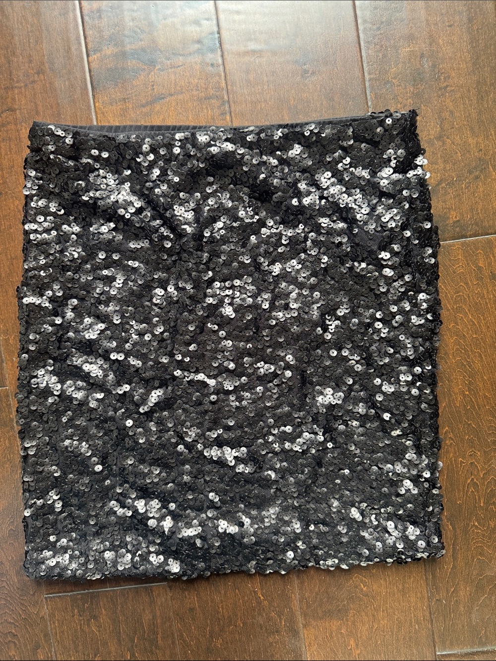 Cotton On Black Sequin Mini Skirt